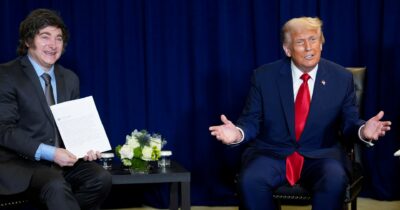 Copertina di Milei vede Trump e chiede aiuti Usa per l’Argentina