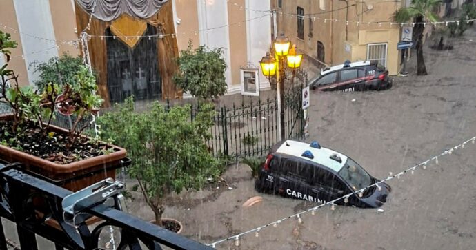 Nubifragio a Ischia, allerta in 12 Regioni