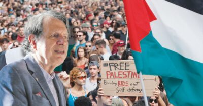Copertina di Gaza, Giorgio Parisi: “La piazza è chiara: stop guerra e armi, il governo fa finta”