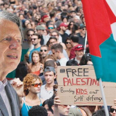 Copertina di Gaza, Giorgio Parisi: “La piazza è chiara: stop guerra e armi, il governo fa finta”