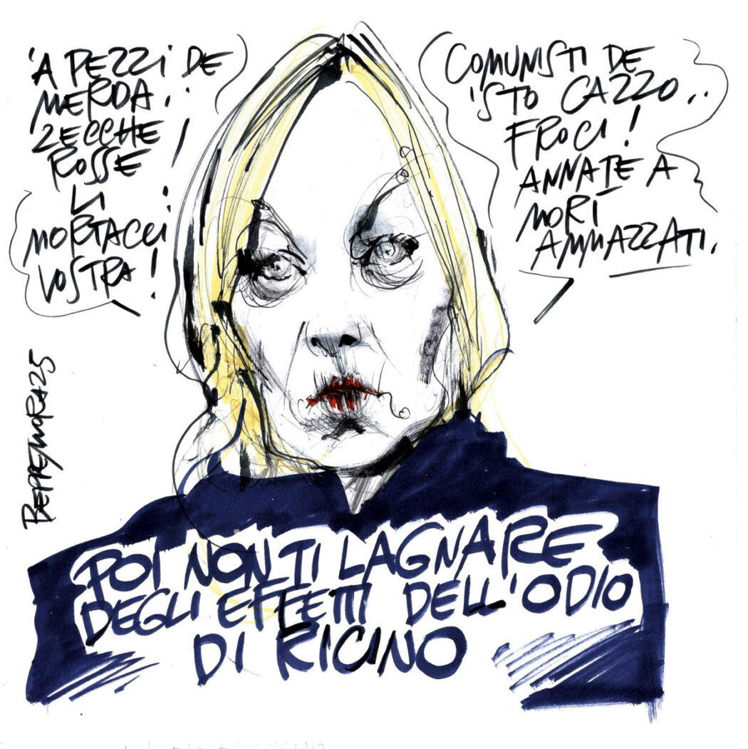 La vignetta di Beppe Mora