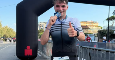 Copertina di “Pesavo 130 chili, ora faccio l’Ironman”: Massimo Barco parla della sua impresa da ‘triatleta’ a Cervia