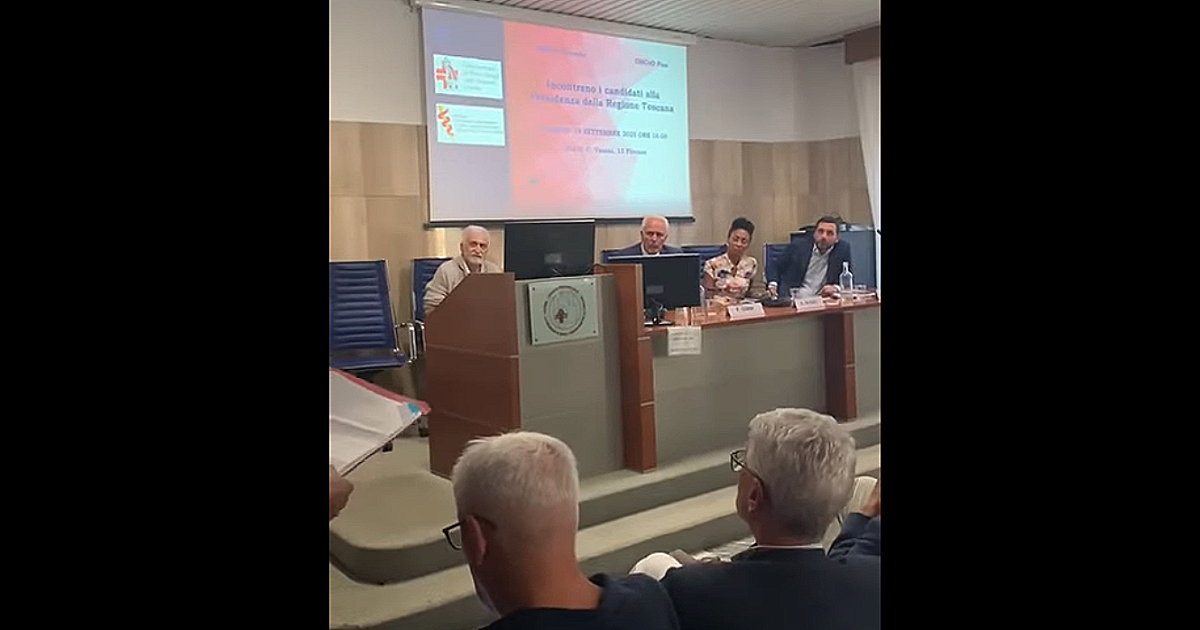 noi di sanitari per gaza interrotti mentre chiedevamo stop ai farmaci israeliani in toscana parlarne 232 tab249