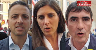 Copertina di Pd, M5s e Avs: “Soccorso militare alla Flotilla primo passo ma non basta. Sanzionare Israele” – Video