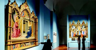 Copertina di Firenze celebra il suo Beato (Angelico) tra le Madonne