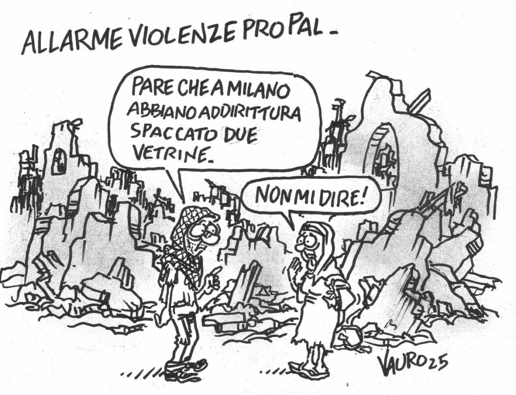 La vignetta di Vauro