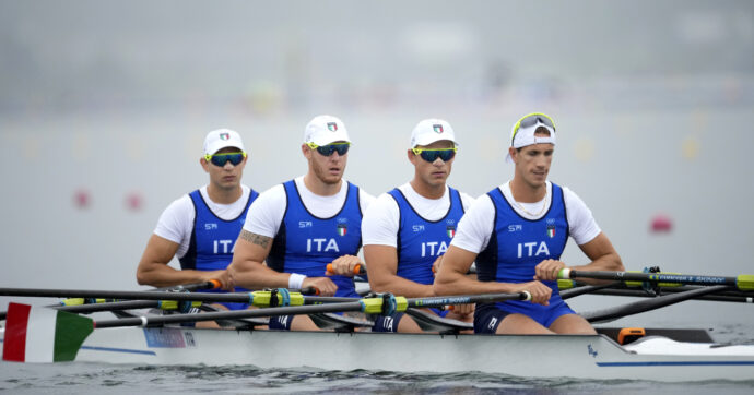Mondiali di canottaggio, oro per l’Italia nel quattro di coppia: dominata la finale