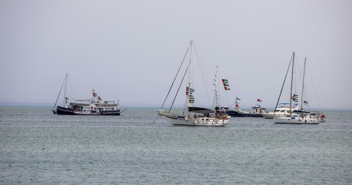 la flotilla rifiuta la proposta di fermarsi a cirpo obiettivo rimane rompere l8217assedio e consegnare gli aiuti a gaza