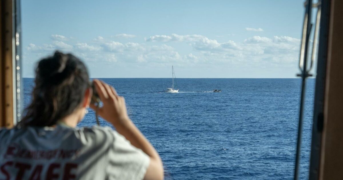 Sumud Flotilla: “Siamo consapevoli delle minacce, ma andiamo avanti fino a Gaza. Non credete alla propaganda di Israele” Sumud Flotilla: “Siamo consapevoli delle minacce, ma andiamo avanti fino a Gaza. Non credete alla propaganda di Israele”