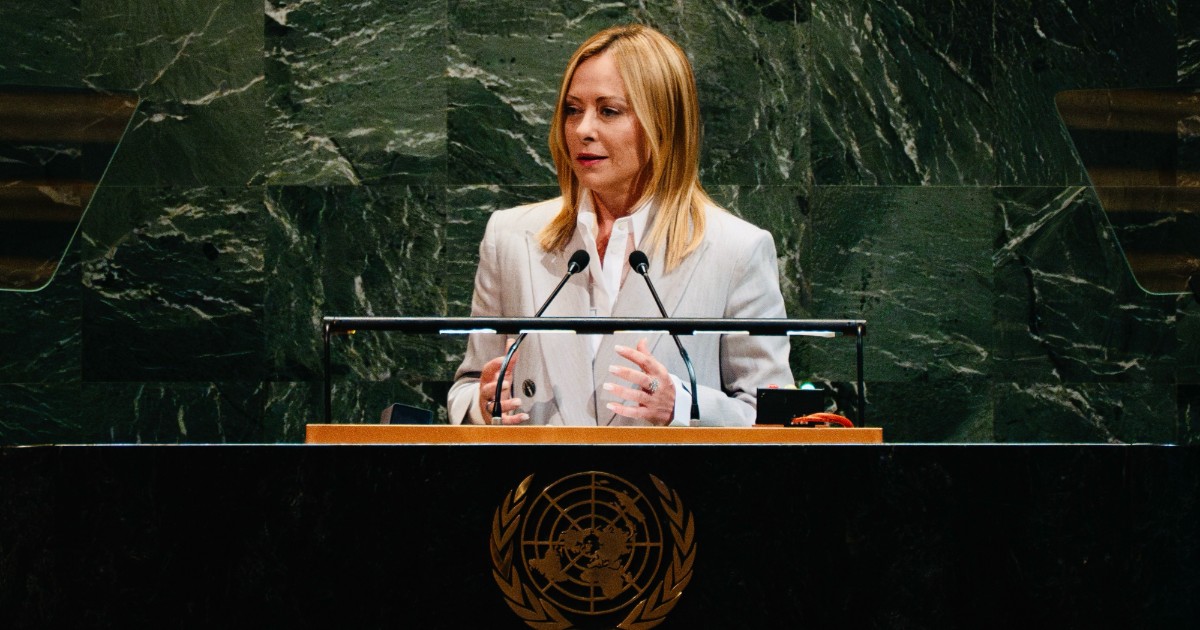 Meloni all’Onu: “A Gaza Israele ha superato il limite”. Poi l’attacco sui migranti: “Si rivedano le norme. Vengono usate da giudici politicizzati”