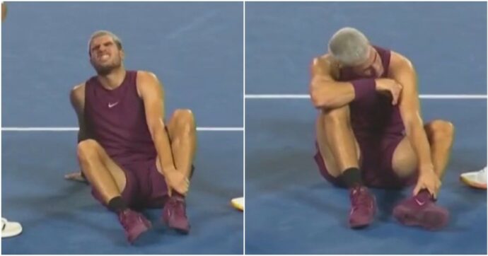 Paura per Alcaraz a Tokyo: si fa male alla caviglia, ma poi riprende con una vistosa fasciatura e vince – Video