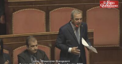 Copertina di L’uscita di Gasparri: “Navi militari per Flotilla? Quei soldi li potevamo dare ai bambini palestinesi”