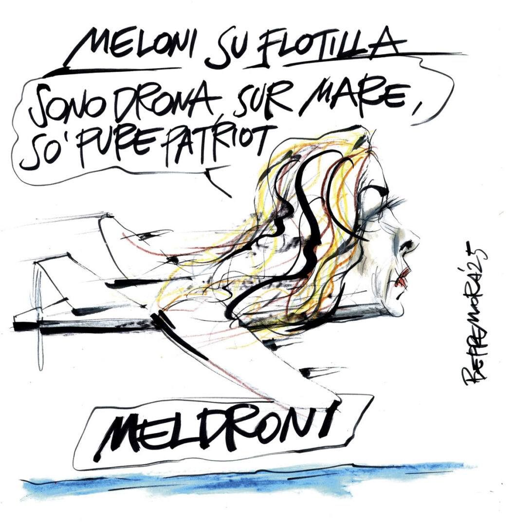 La vignetta di Beppe Mora