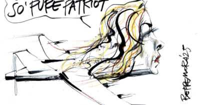 Copertina di La vignetta di Beppe Mora