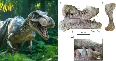 Copertina di Scoperto un nuovo raptor gigante: “Tra i denti aveva una zampa di coccodrillo, è morto mentre divorava il suo ultimo pasto”