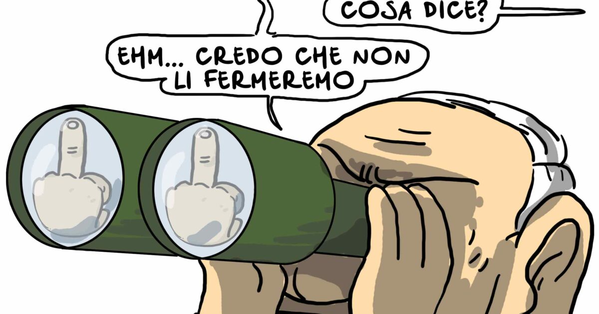 un segnale dalla flotilla