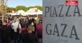 Copertina di Cento piazze per Gaza, in tutta Italia i presidi permanenti per la Palestina: “Se colpiscono la Flotilla blocchiamo il Paese”