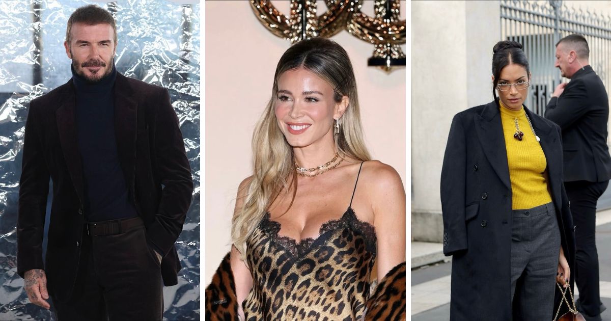 milano fashion week da david beckham in prima fila da boss alla figlia di madonna da cavalli tutti i vip alle sfilate