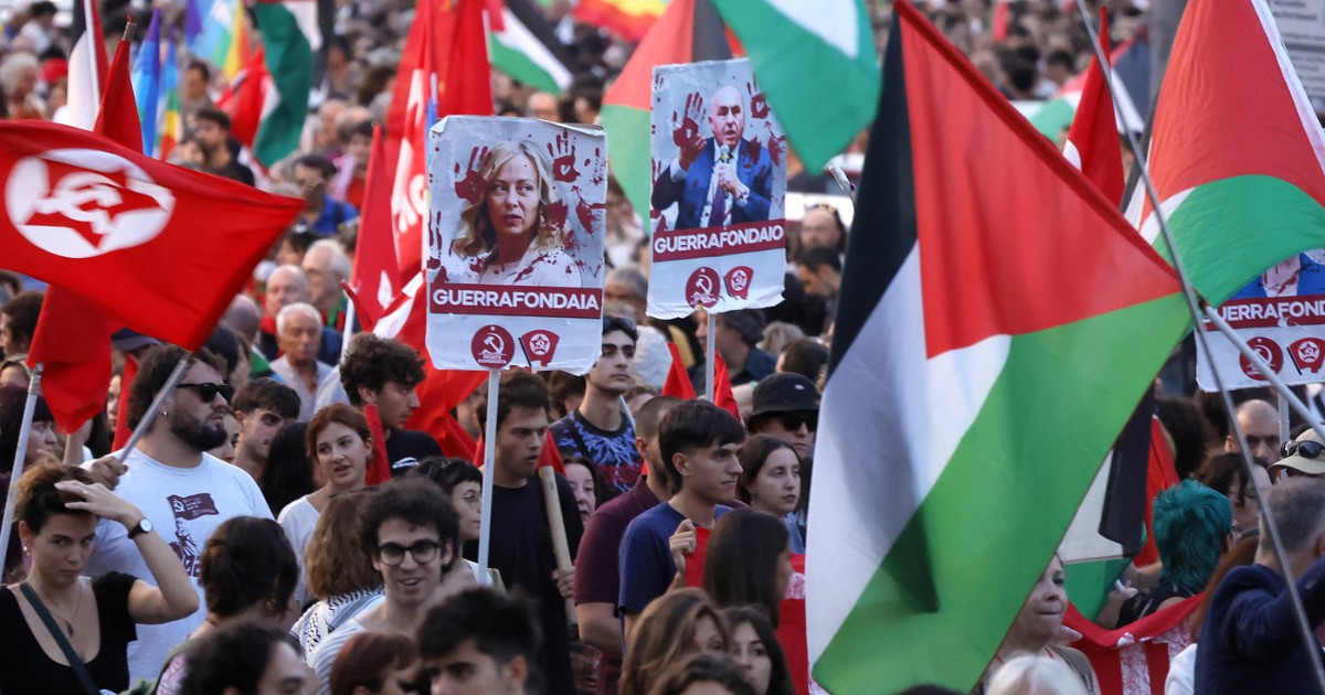 da oggi occupazione permanente di 100 piazze per gaza l8217annuncio di usb il 4 ottobre manifestazione nazionale