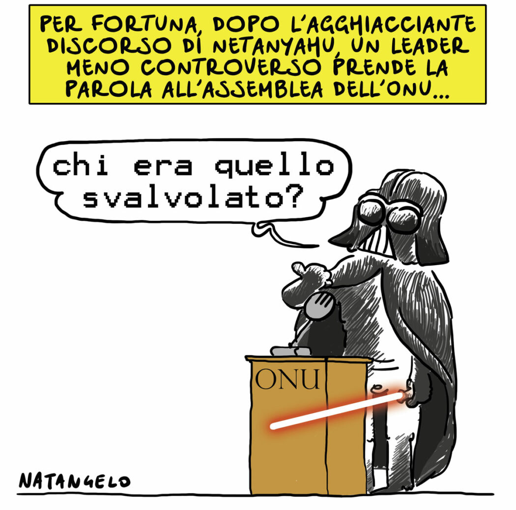 La vignetta di Natangelo