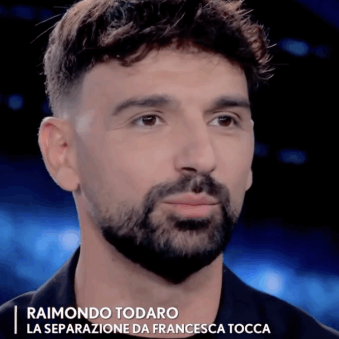 “La seconda separazione con Francesca Tocca per me è stata molto difficile. Non c’è stato alcun tradimento, si cambia”: Raimondo Todaro single a Verissimo