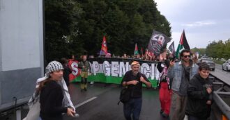 Copertina di Corteo per Gaza sfila a Padova, i manifestanti percorrono la tangenziale – Video