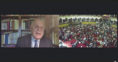 Copertina di Nordio contestato al congresso degli avvocati: la platea rumoreggia alle frasi su carceri e rave