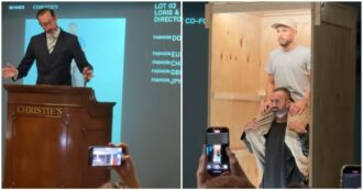 Copertina di “Quanto vale la nostra moda? E noi stilisti?”: Sunnei non sfila ma mette in scena un’asta provocatoria. La critica al sistema: “Troppo occupati a guardare le vendite”