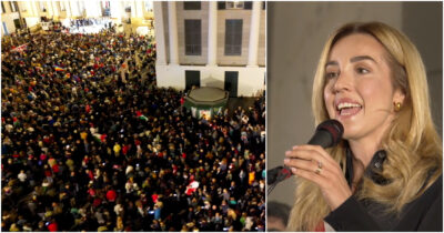 Copertina di Genova, in migliaia invadono le strade per Gaza e la Flotilla. E i portuali bloccano container con materiale pericoloso diretti in Israele