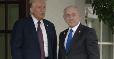 Copertina di Trump accoglie Netanyahu alla Casa Bianca: “Molto fiducioso su accordo per Gaza”