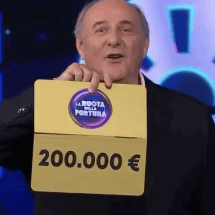 Giovane operaia vince 200mila euro a “La ruota della fortuna”: Gerry Scotti e Samira Lui si commuovono