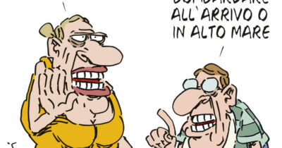 Copertina di La vignetta di Franzaroli