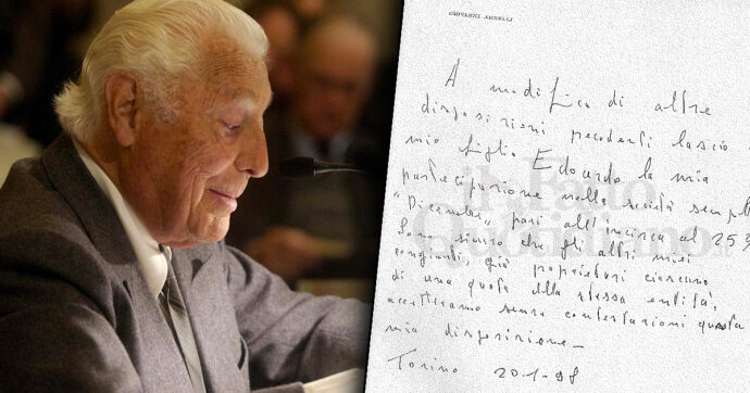 Eredità Agnelli, spunta un testamento scritto dall’Avvocato (e nascosto per 27 anni) in favore del figlio Edoardo. “Il 25% a John Elkann non era l’ultima volontà”