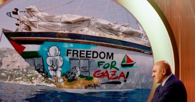 Copertina di Il governo lascia soli i membri della Flotilla: una fuga da codardi per i presunti nazionalisti