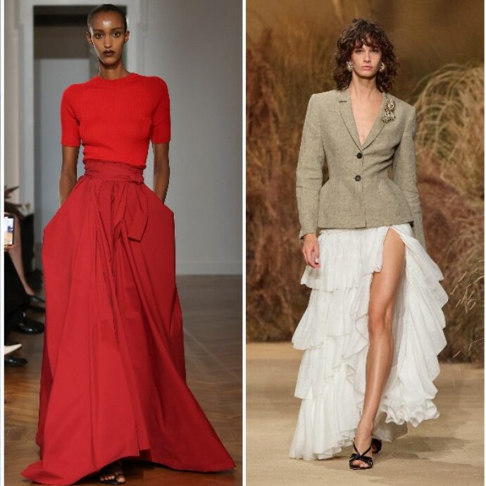 Milano Fashion Week, i migliori look: la ricerca sui tessuti di Ermanno Scervino, la gonna-camicia di Ferrari e il debutto di Sa Su Phi