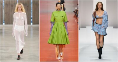 Copertina di Milano Fashion Week, le 7 tendenze da copiare dalle passerelle: dal reggiseno a vista alle frange e i colori fluo, i trend per la prossima stagione