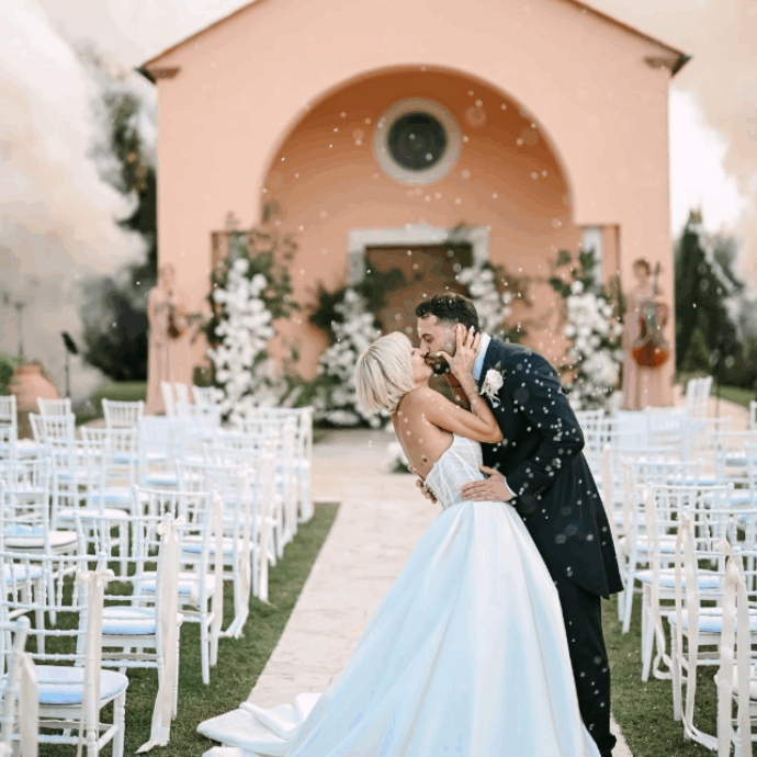 Veronica Peparini e Andres Muller si sono sposati: la festa tra torte a nove piani e invitati speciali