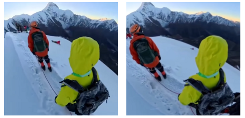 Alpinista si stacca dall’imbracatura per fare una foto, precipita per 200 metri e muore: le immagini della caduta sono scioccanti
