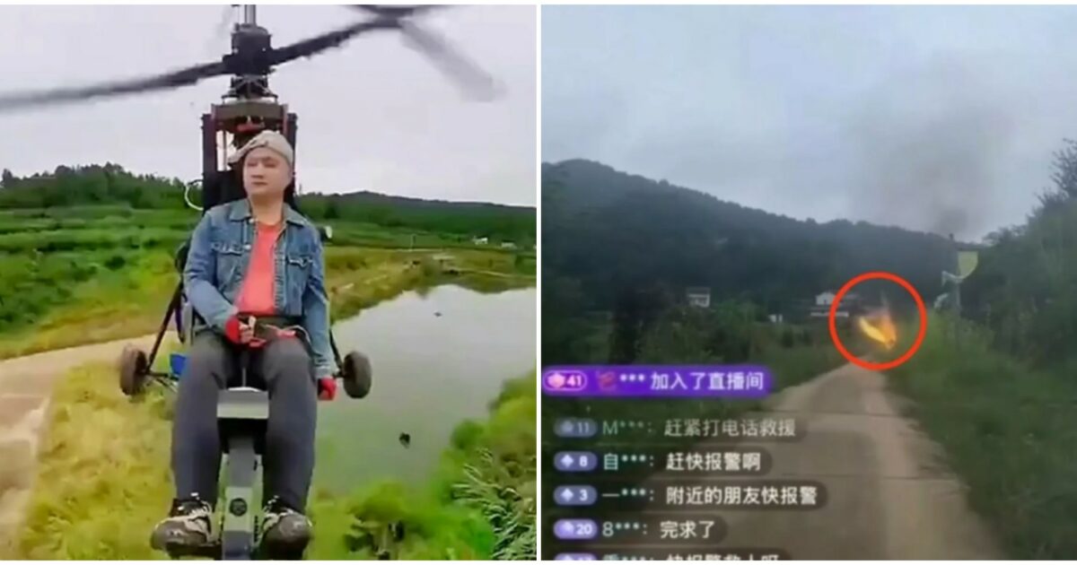 abbiamo visto l8217aereo salire poi girarsi di colpo e cadere la morte dell8217influencer dell8217aviazione tang feiji sconvolge i suoi follower