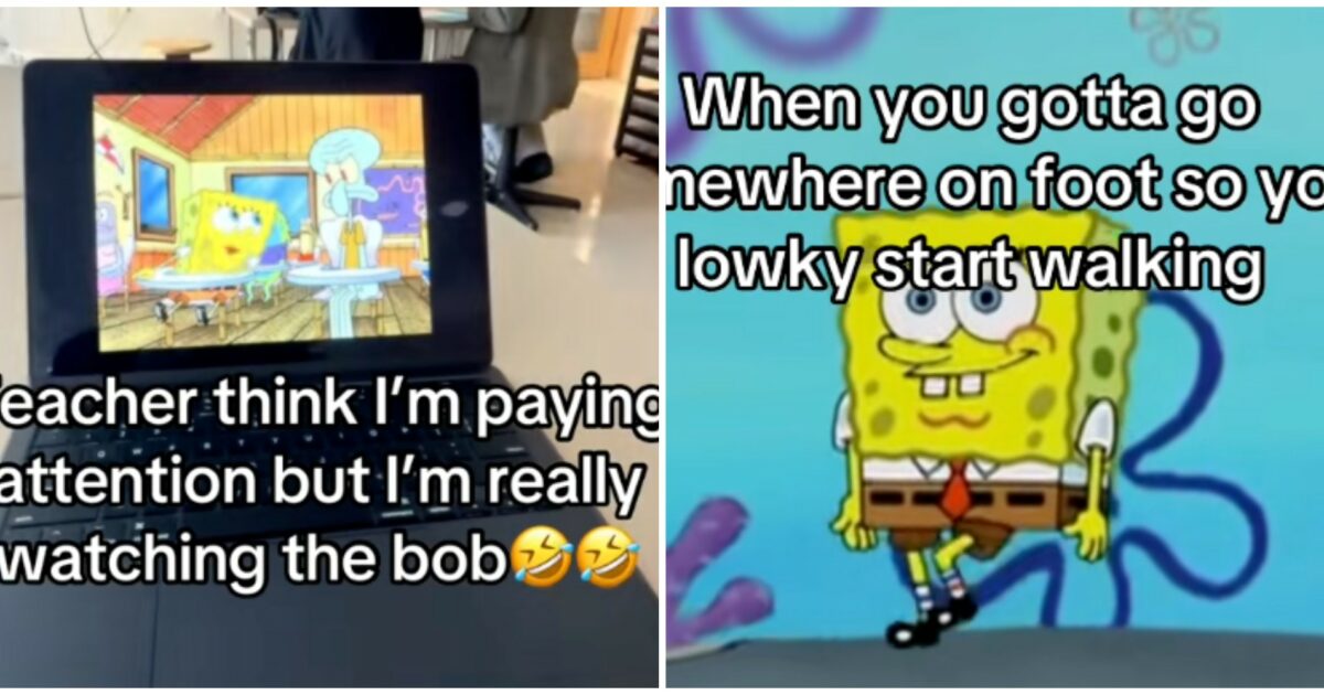 sono distratto da spongebob cosa c8217232 dietro il nuovo meme tiktok sulla spugna pi249 famosa del web