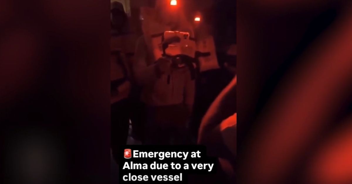 Flotilla, alle 3 di notte la sirena dell’emergenza su Alma: “Una nave è molto vicina a noi” – Video