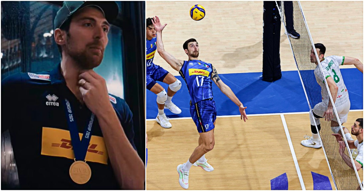 “Lo devo alle mie bambine, è il momento di fermarmi”: Simone Anzani annuncia l’addio all’Italvolley. Suo il punto che ha regalato la vittoria del Mondiale