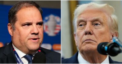 Copertina di “È il nostro torneo e le decisioni le prendiamo noi”: il vicepresidente Fifa risponde a Trump sul Mondiale 2026