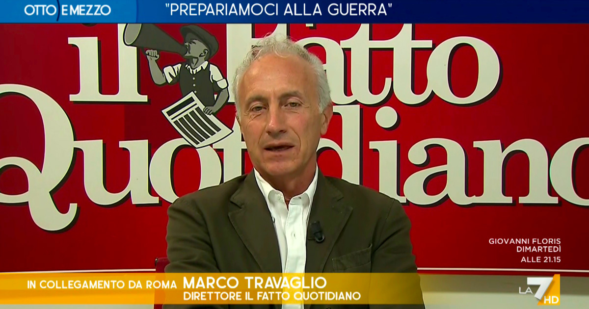 Flotilla, Travaglio smentisce Meloni su La7: “Se Israele sparasse, sarebbe guerra contro l’Italia”