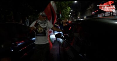 Copertina di Decine di migliaia di persone in corteo a Milano per la Palestina. Gli applausi degli automobilisti bloccati nel traffico