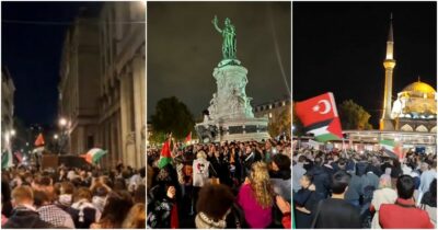 Copertina di Mobilitazioni a sostegno della Flotilla anche a Berlino, Barcellona, Bruxelles, Parigi e Istanbul