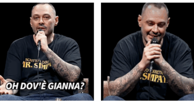 Copertina di “Andiamo in studio da Gianna Nannini, appena arrivo mi fa ‘ce l’hai una canna?’ e io ce l’avevo ma era fortissima, proprio micidiale…”: il racconto esilarante di Fabri Fibra