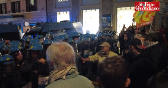 Copertina di La manifestazione di Roma per la Flotilla, in 10mila arrivano vicino a Palazzo Chigi dopo trattativa con la polizia