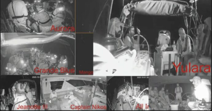 Flotilla, tutti gli italiani in mare a navigare  sui social