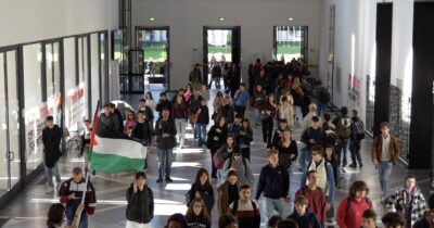 Copertina di “Non vogliamo essere complici del genocidio come il governo”: il video della Statale di Milano occupata in solidarietà alla Flotilla